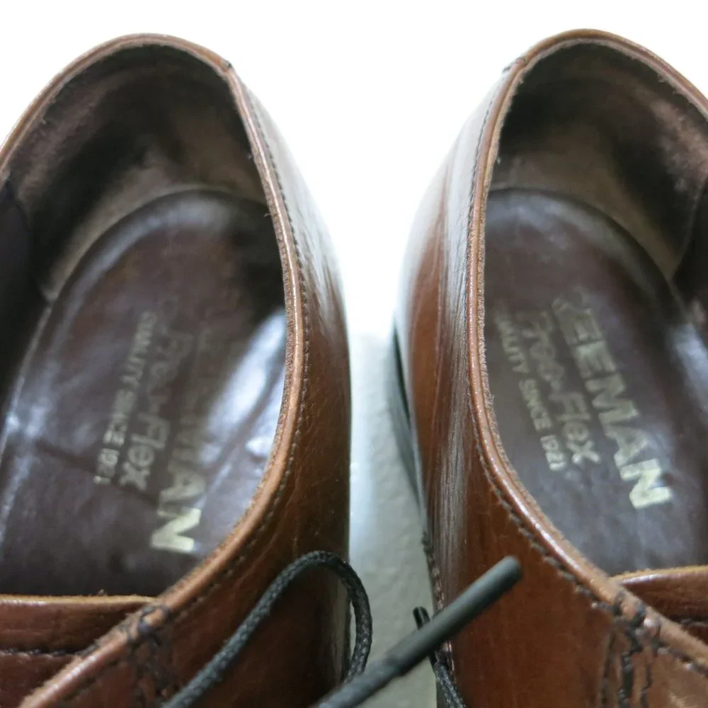 Freeman Oil Tanned Leather Dress Oxfords Shoes Men's Footwear Leather 6.5 E